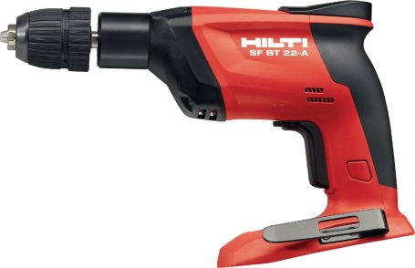 Taladro inalámbrico Hilti en color negro y rojo, modelo SF 6H-A22.
