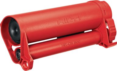 PORTA CATUCHO ROJO Un silbato rojo de doble tubo con una pinza para sujeción.